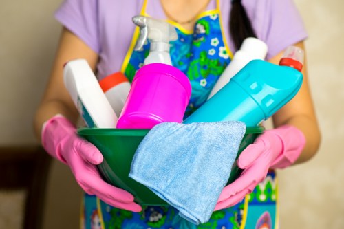 Customer raising a service concern about carpet cleaning