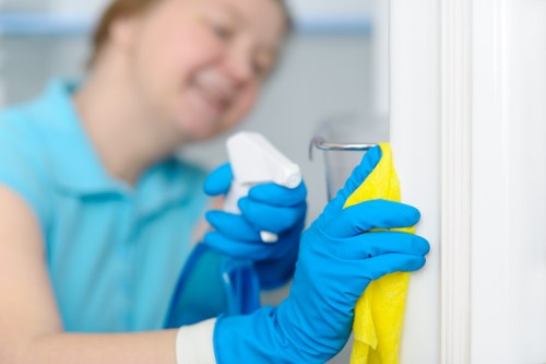 Professional carpet cleaning in a Leytonstone home